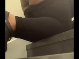 Someone almost caught us fucking on the stairs