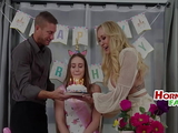 My 18th Bday With Creepy Family- Laney Grey, Brandi Love